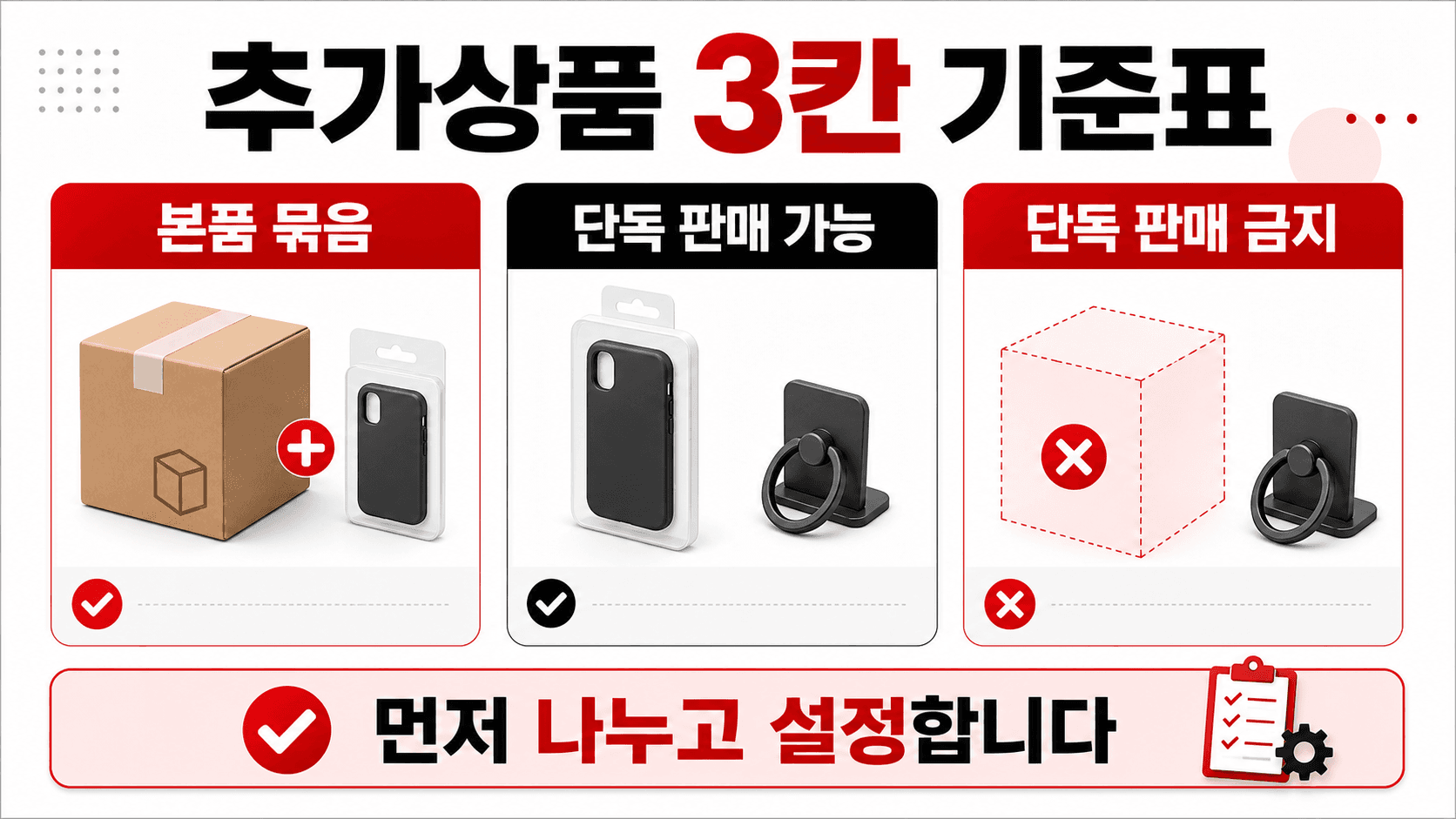 출고 전 7곳 체크