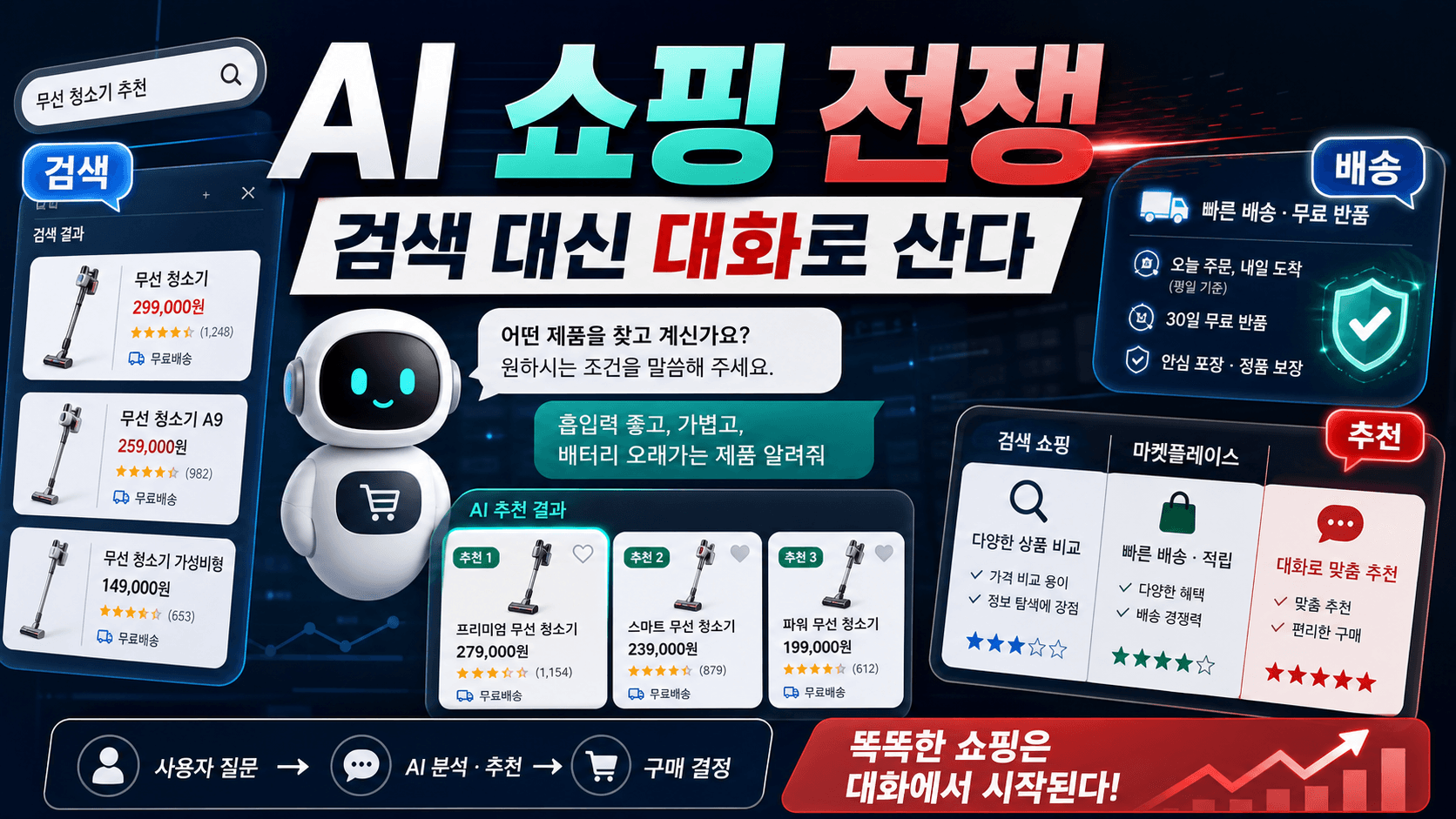 AI 쇼핑 전쟁 시작, 검색 주문 줄기 전 셀러가 먼저 고칠 5분 점검표