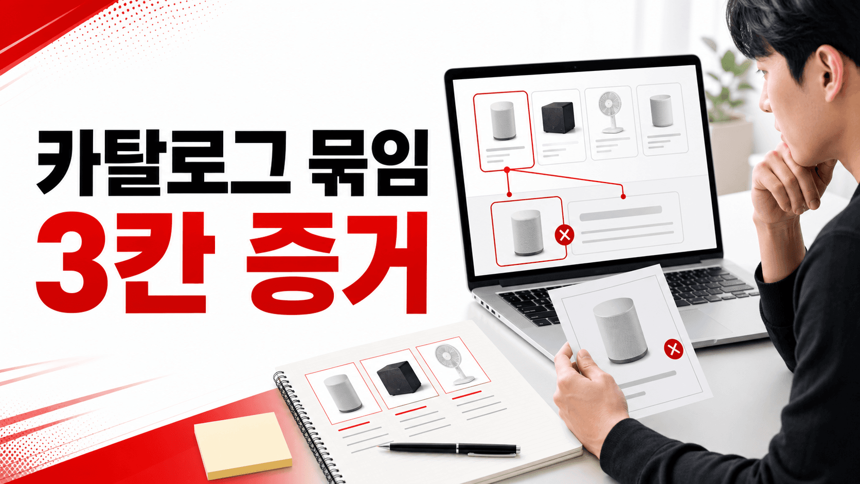 엉뚱한 카탈로그에 묶인 상품, 제보 전 3칸 증거 정리법 대표 이미지