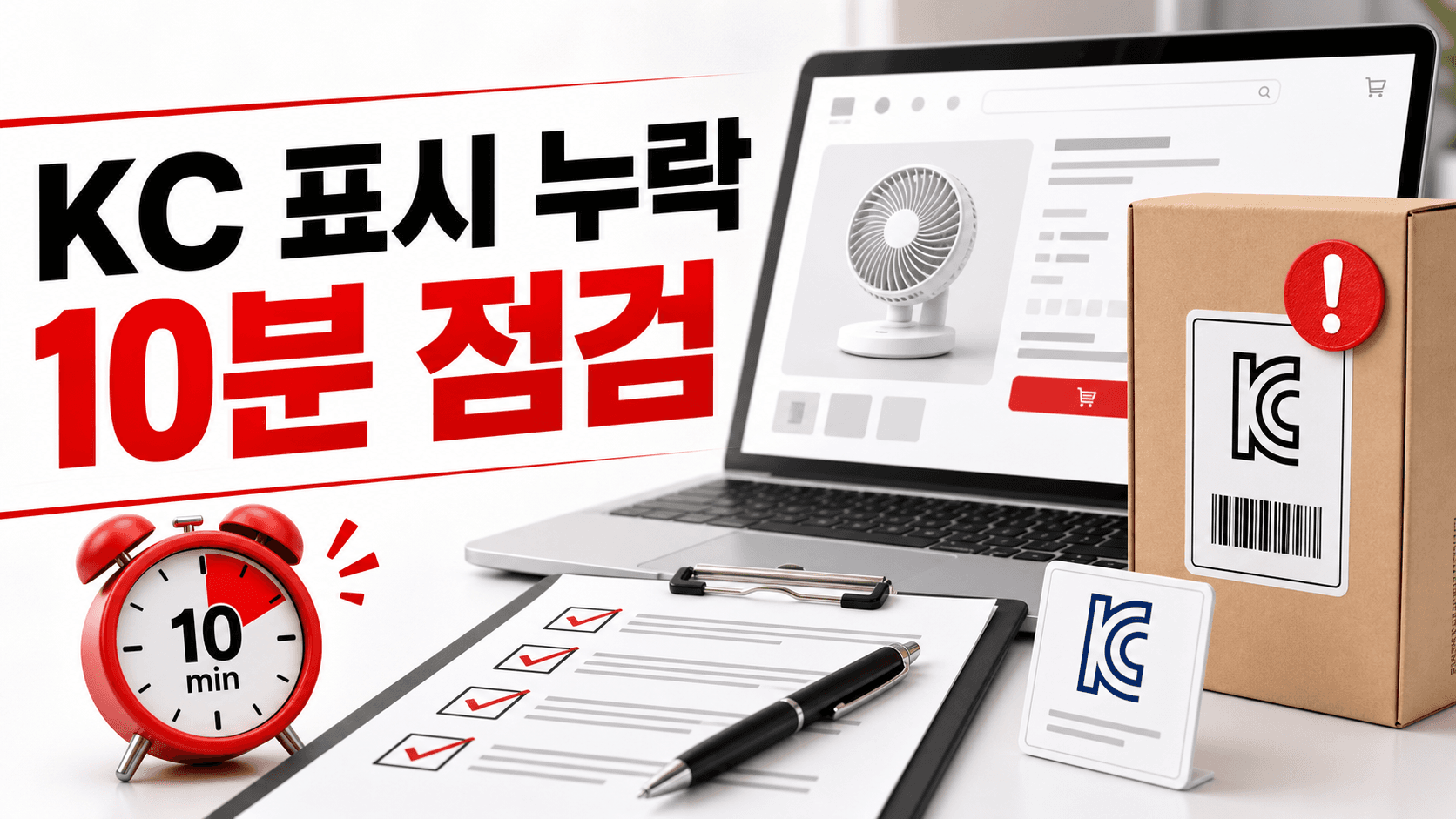 KC 인증 표시 누락, 판매중지와 반품 문의 줄이는 10분 체크리스트