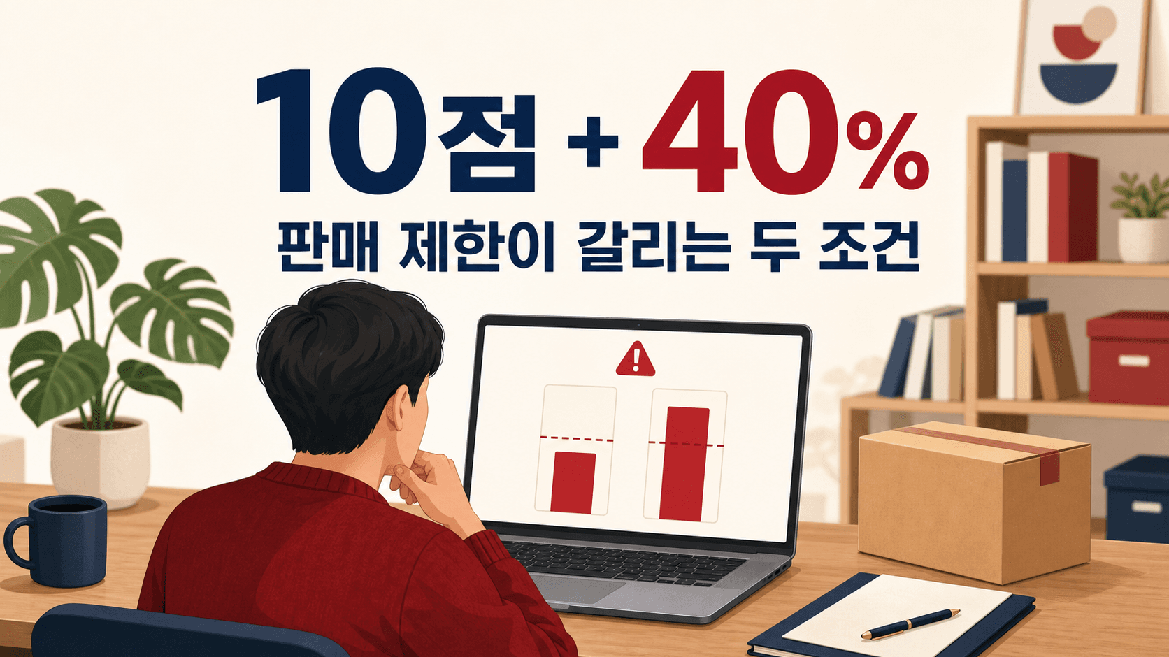 페널티 점수가 쌓인 스토어, 판매가 막히는 구간인지 오늘 판정하는 법