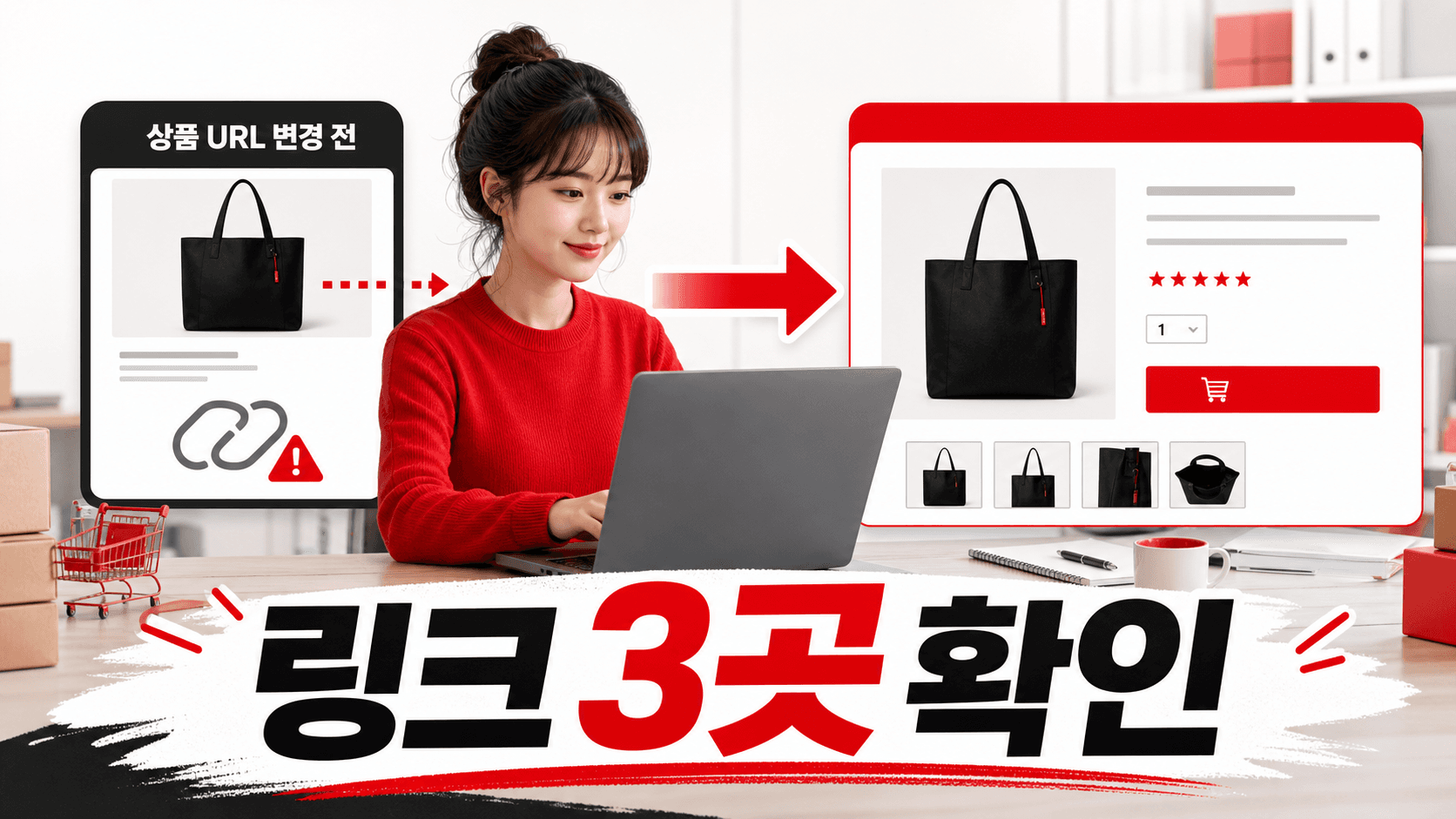 기존 링크와 새 랜딩페이지가 다를 때, 무엇을 먼저 고칠까