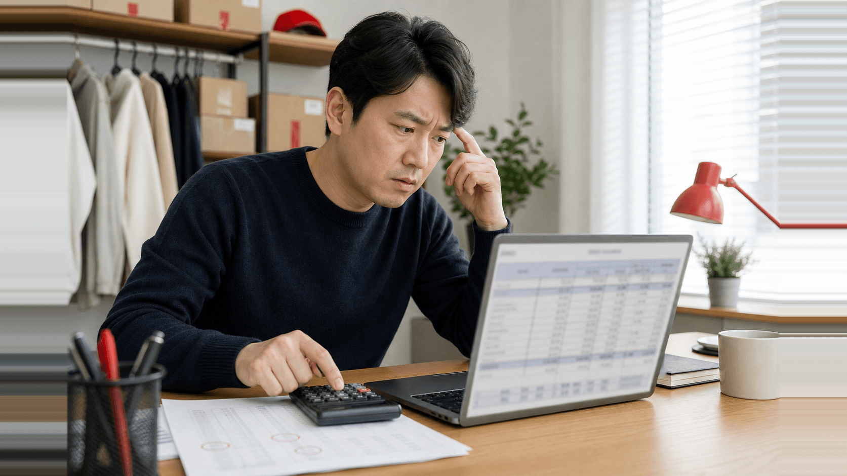 정산 금액이 조회할 때마다 다르게 나와 계산기를 다시 두드리는 판매자