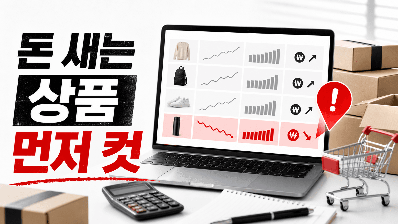 광고비 더 넣기 전, 돈 새는 상품부터 걸러내는 손익 체크리스트 대표 이미지